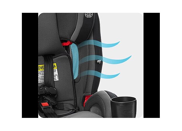 כסא בטיחות צר במיוחד דגם  Slimfit 3LX