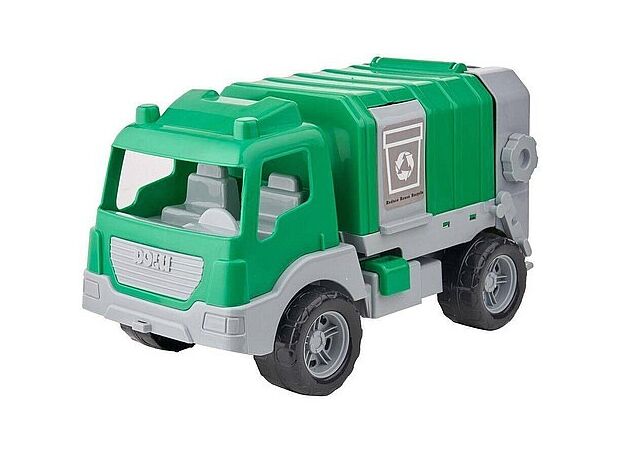 מכונית איסוף אשפה + פח Dolu Toys