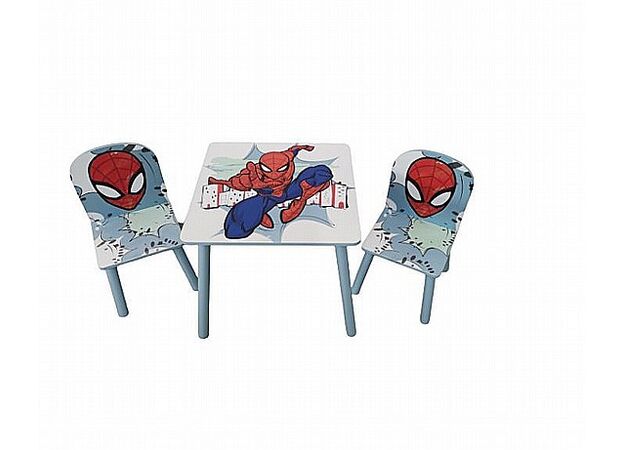 סט שולחן עם זוג כסאות ספיידרמן SPIDERMAN