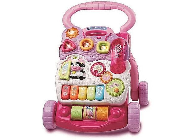 הליכון לתינוק ראשון שלי בעברית - כחול Vtech