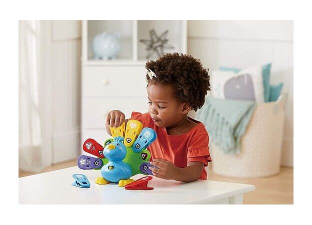 טווס נוצות ורגשות בעברית מבית VTech