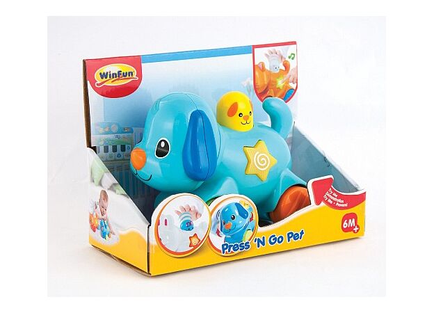 כלב אורות לחץ וסע winfun
