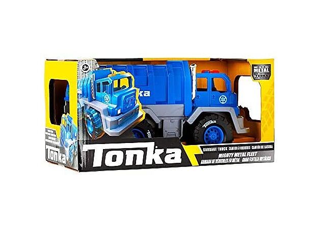 משאית אשפה כחולה ממתכת - TONKA