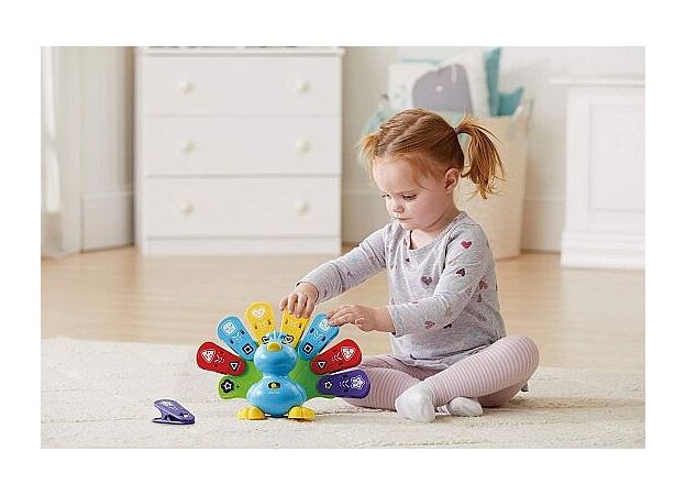 טווס נוצות ורגשות בעברית מבית VTech