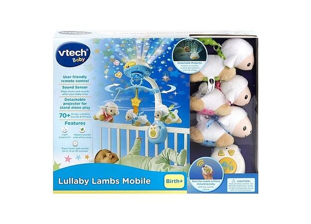 מובייל כבשים דובק עברית VTECH