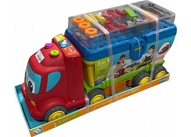 משאית גדולה נושאת כלי עבודה - BKIDS