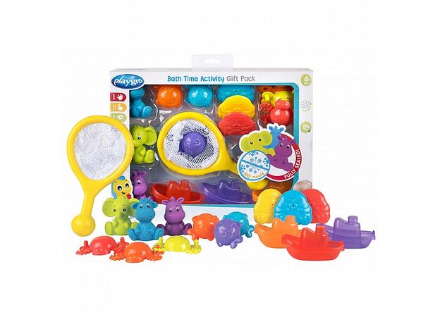 אריזת מתנה 15 חלקים לאמבטיה PLAYGRO