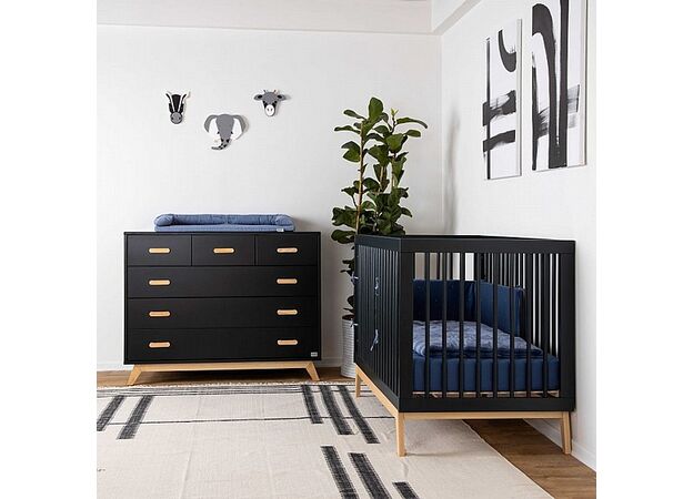 שידה קוורץ שחור SEGAL BABY (כניסה למלאי סוף יולי)